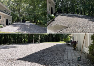 Gravel Driveway Installation Project in Southbury, CT
