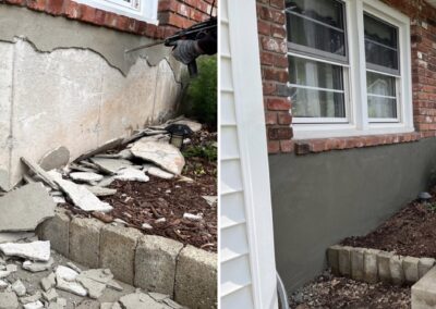 Traditional Stucco Repair Project