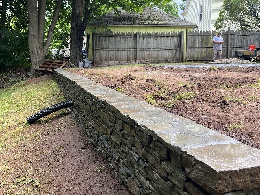 Stone Retaining Walls | Concrete Block Walls | Westville, New Haven