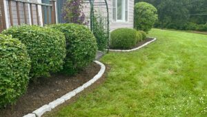 Belgium Block Edging in Connecticut by Arnold's Masonry and Construction