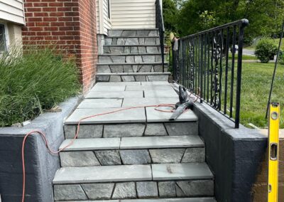 Stone Step Builders in Connecticut by Arnold's Masonry and Construciton