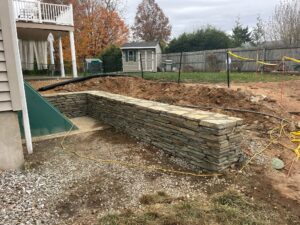 Stone Retaining Wall Builders in Connecticut by Arnold's Masonry and Construction