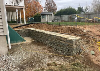 Stone Retaining Wall Builders in Connecticut by Arnold's Masonry and Construction