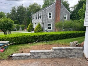 Stone Retaining Wall Builders in Connecticut by Arnold's Masonry and Construction