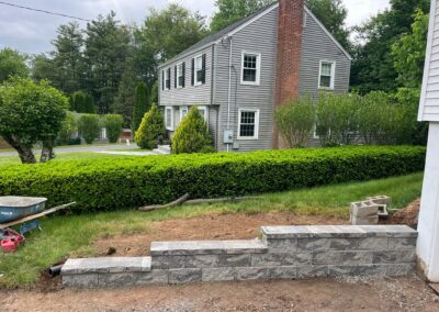 Stone Retaining Wall Builders in Connecticut by Arnold's Masonry and Construction