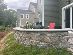 Stone Retaining Wall Builders in Connecticut by Arnold's Masonry and Construction