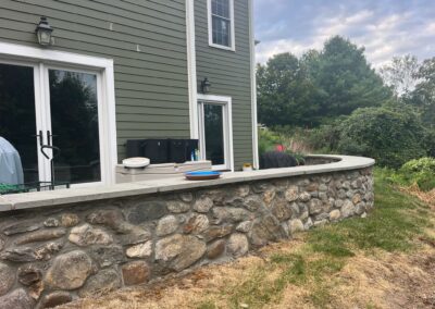 Stone Retaining Wall Builders in Connecticut by Arnold's Masonry and Construction
