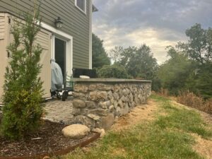 Stone Retaining Wall Builders in Connecticut by Arnold's Masonry and Construction