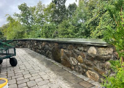 Stone Retaining Wall Builders in Connecticut by Arnold's Masonry and Construction