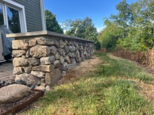 Stone Retaining Wall Builders in Connecticut by Arnold's Masonry and Construction