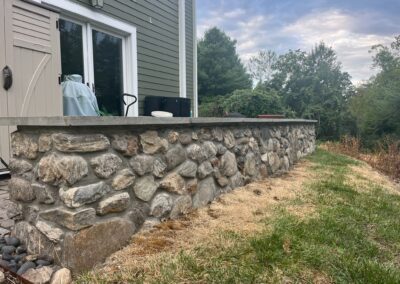 Stone Retaining Wall Builders in Connecticut by Arnold's Masonry and Construction