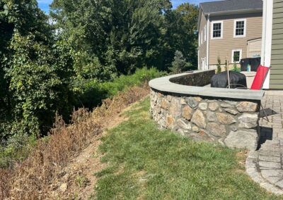 Stone Retaining Wall Builders in Connecticut by Arnold's Masonry and Construction