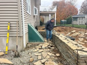 Stone Retaining Wall Builders in Connecticut by Arnold's Masonry and Construction