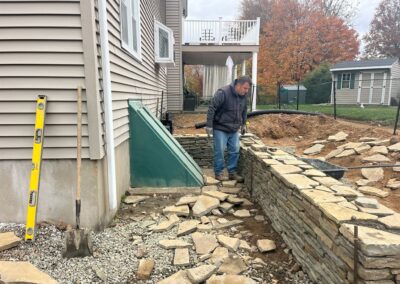 Stone Retaining Wall Builders in Connecticut by Arnold's Masonry and Construction